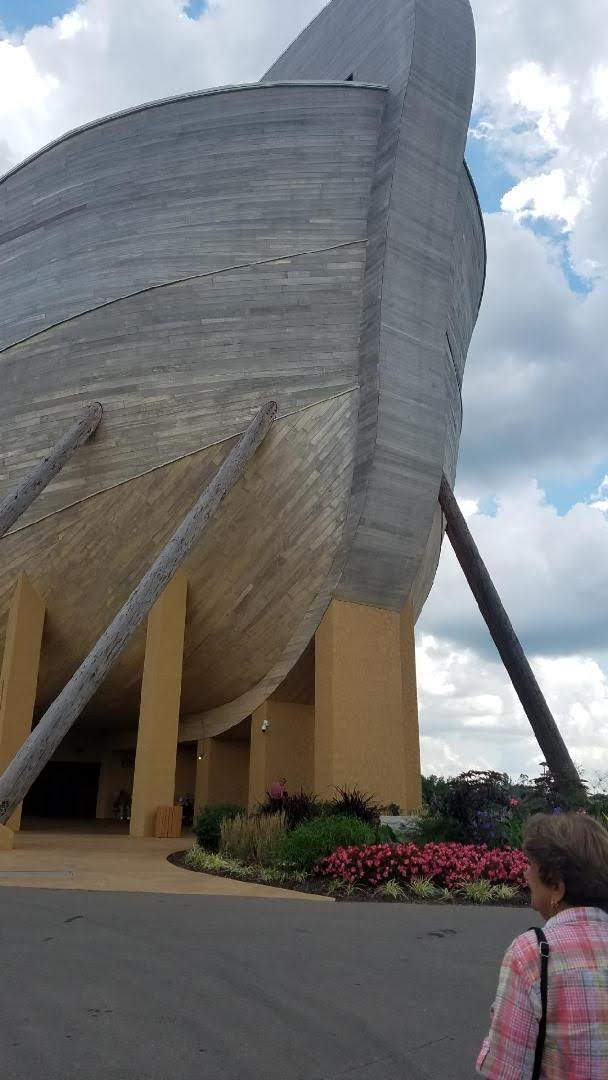 Visiting the ark encounter and creation museum from this kitchen table